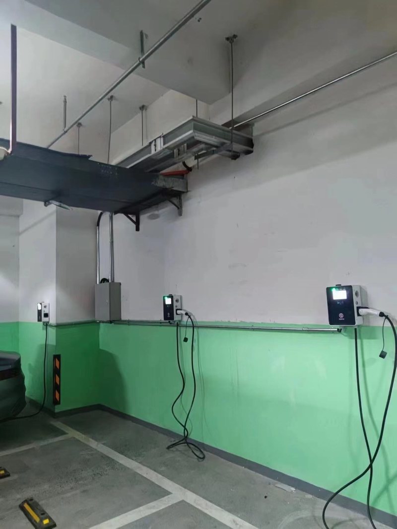 Wall mounted AC charging station project