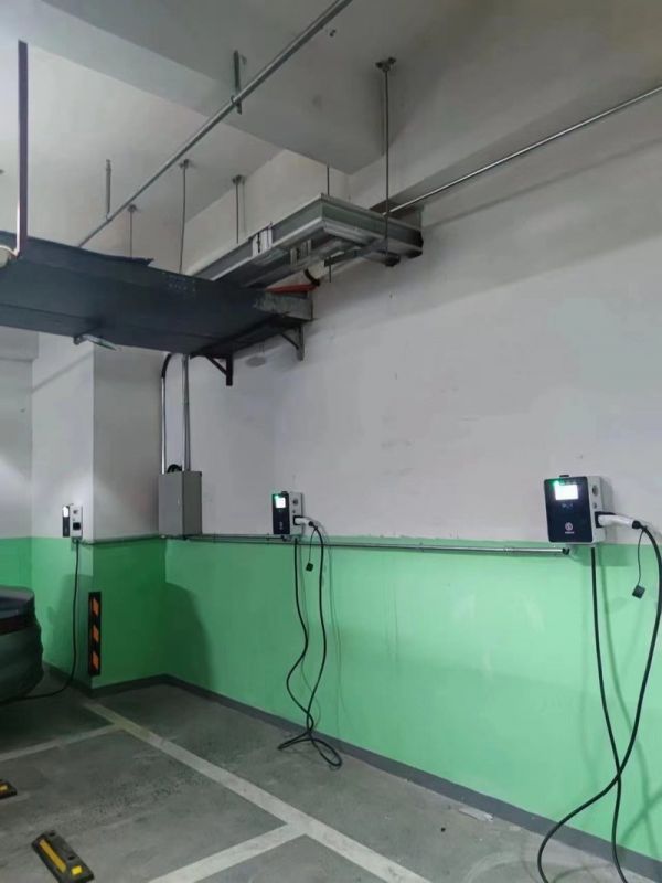 Wall mounted AC charging station project