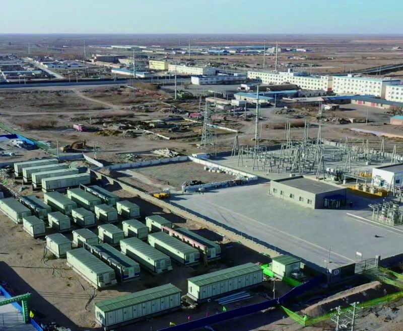 Source-grid-load-storage microgrid project